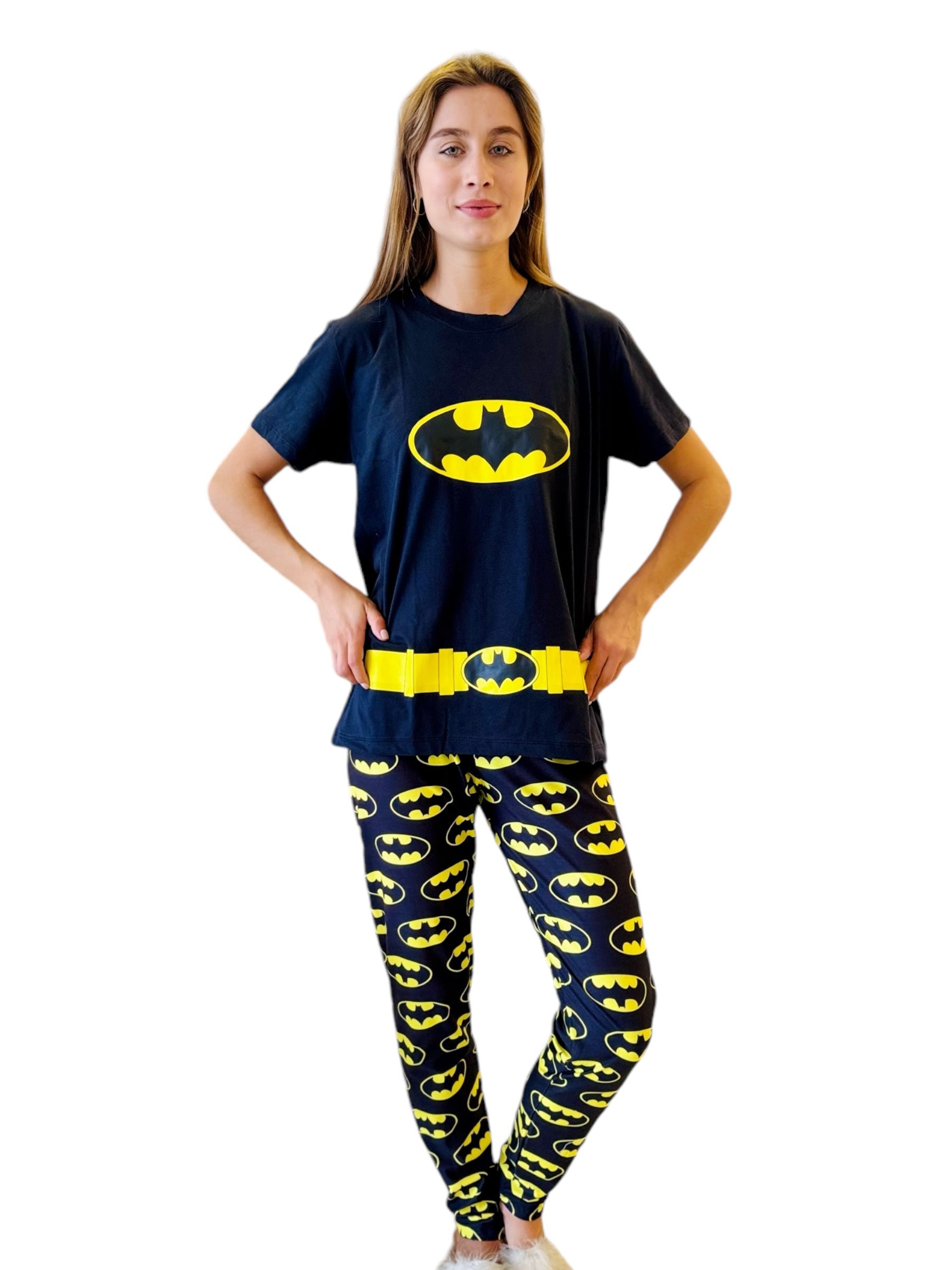 Pajama Bottoms Womens Batman Pajamas DC Comics Batman Logo Pajama