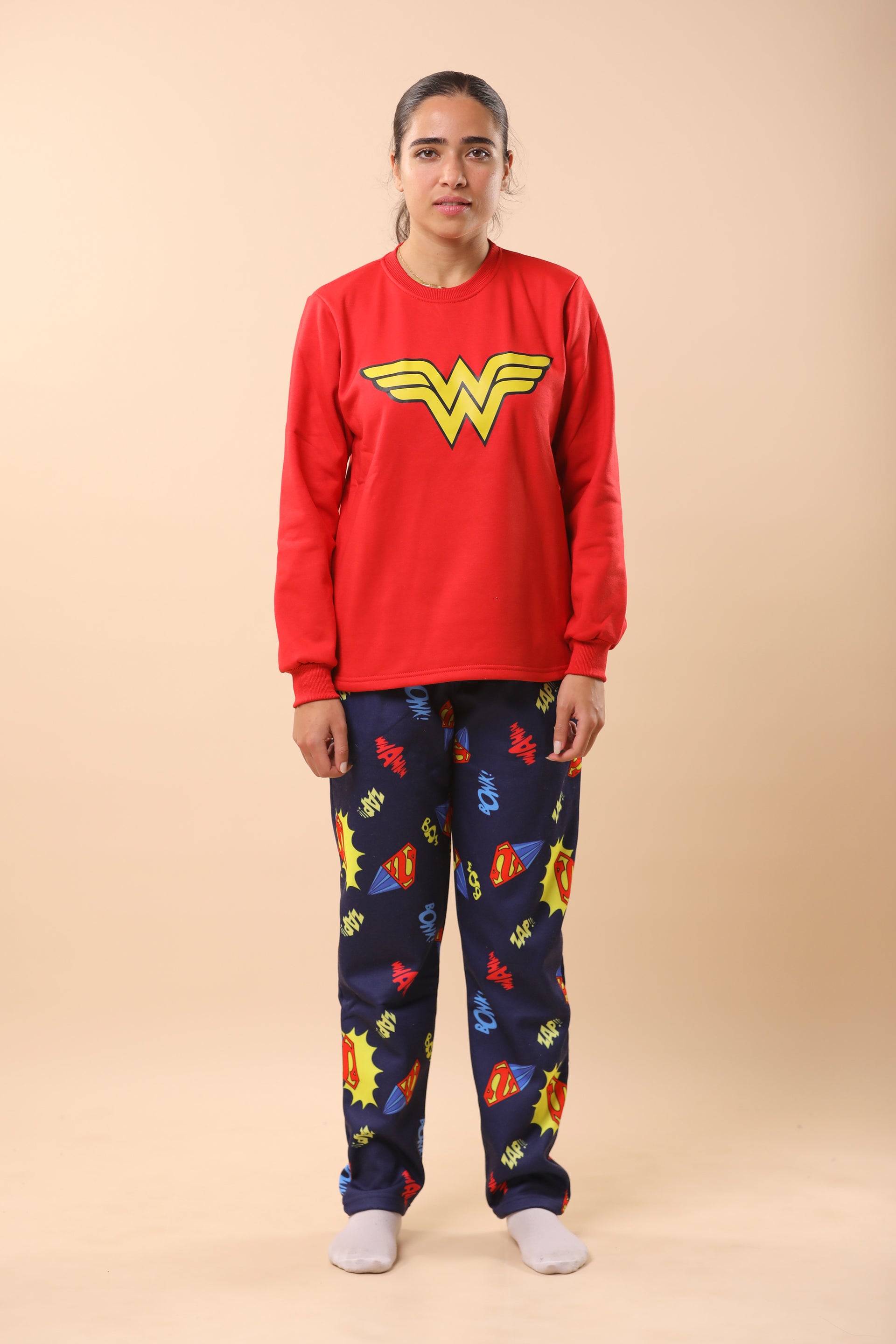 Pj Sets Wonder Woman Nightwear Wonder Woman Logo Womens Mesh Tank