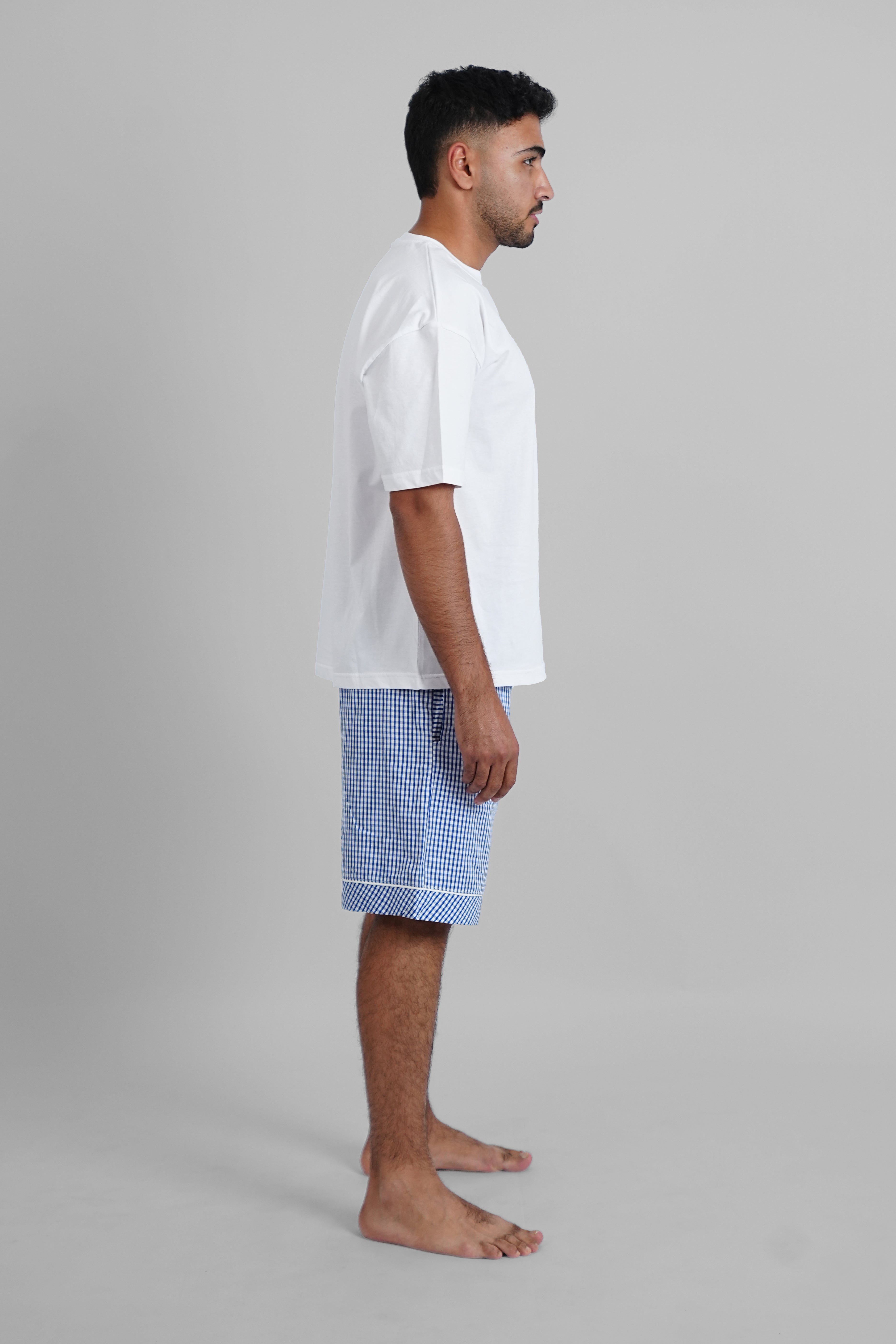 Blue Karoo Plaid PJs