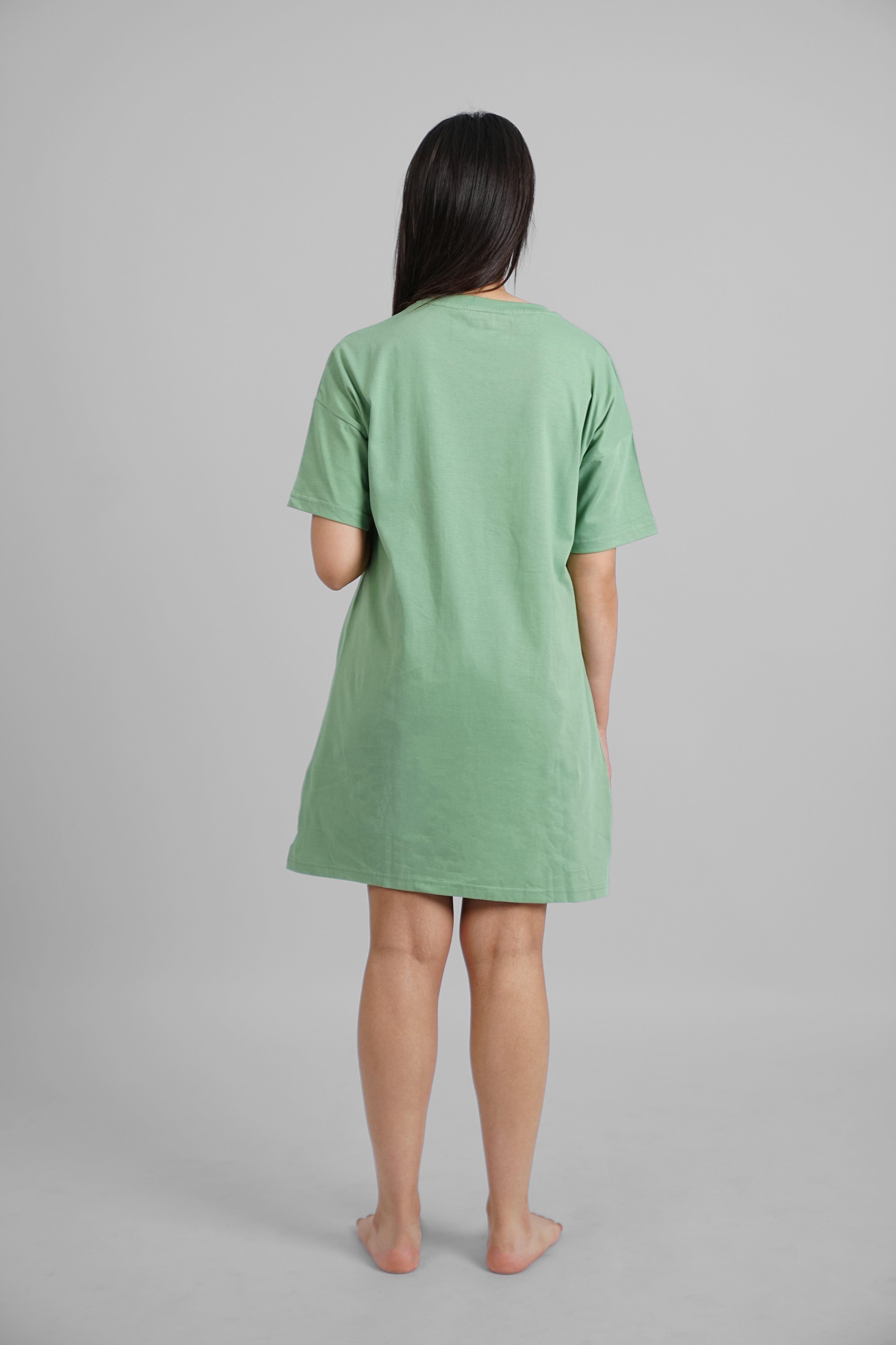 Panda Printed Night Shirt