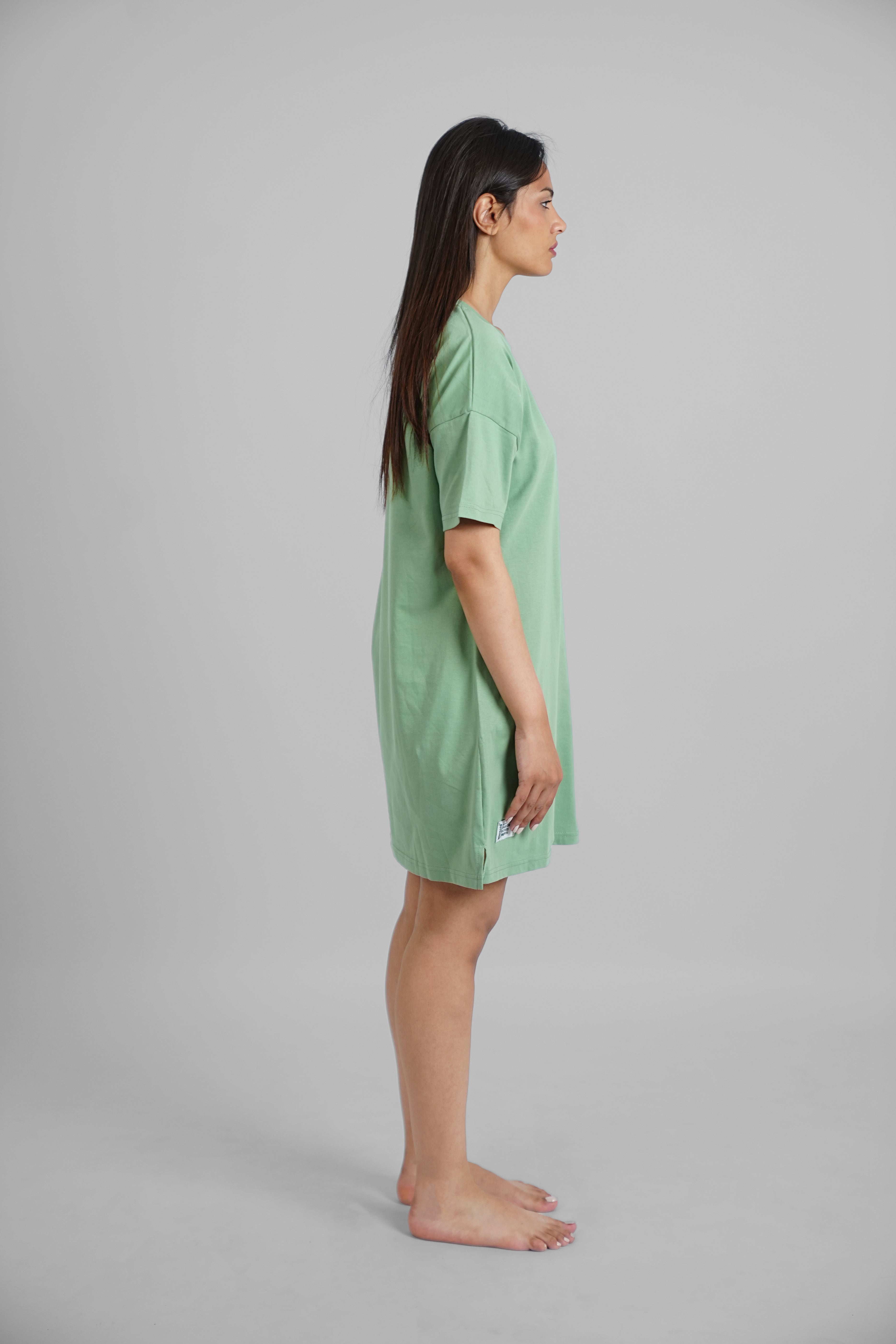 Panda Printed Night Shirt