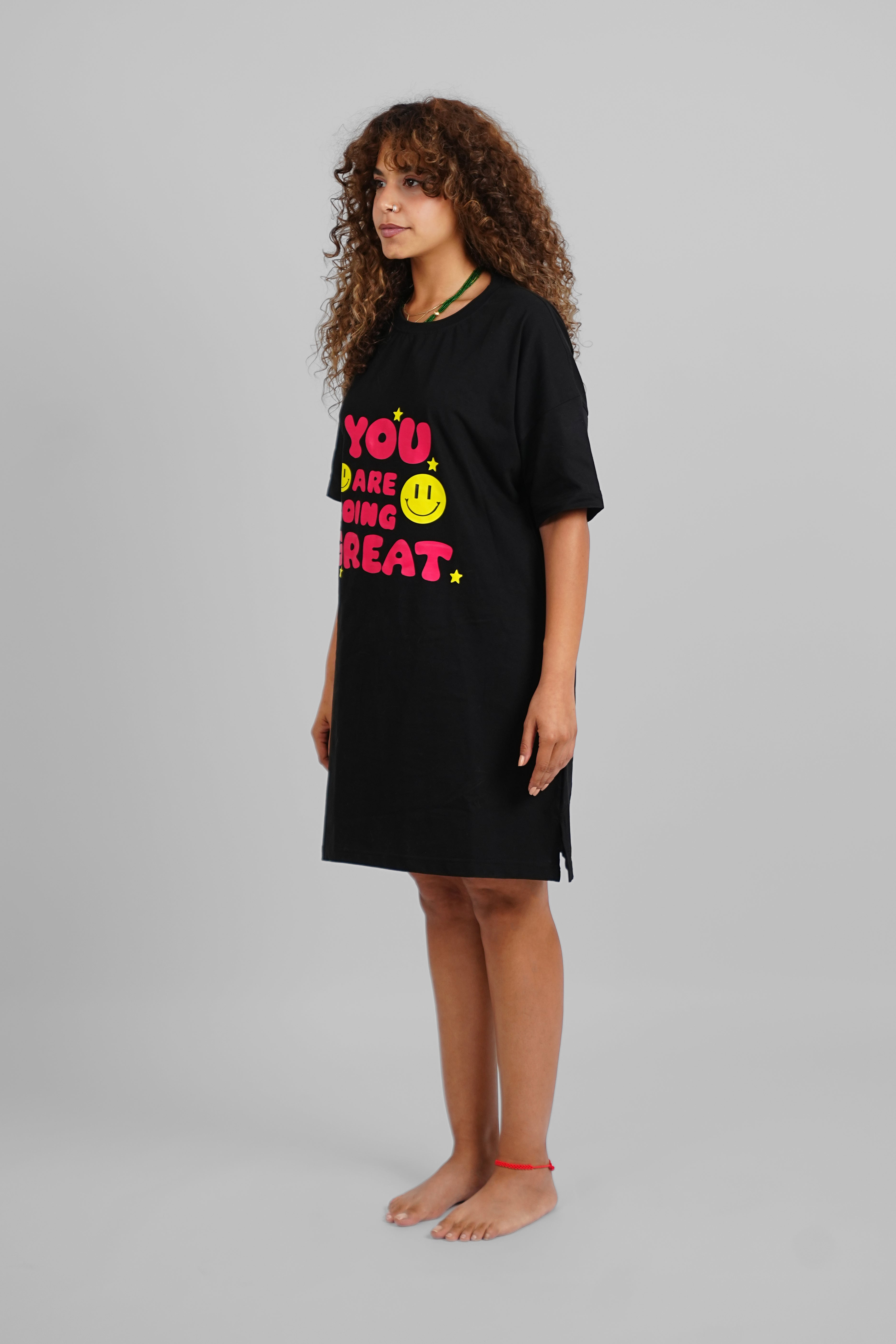 Emoji Printed Night Shirt