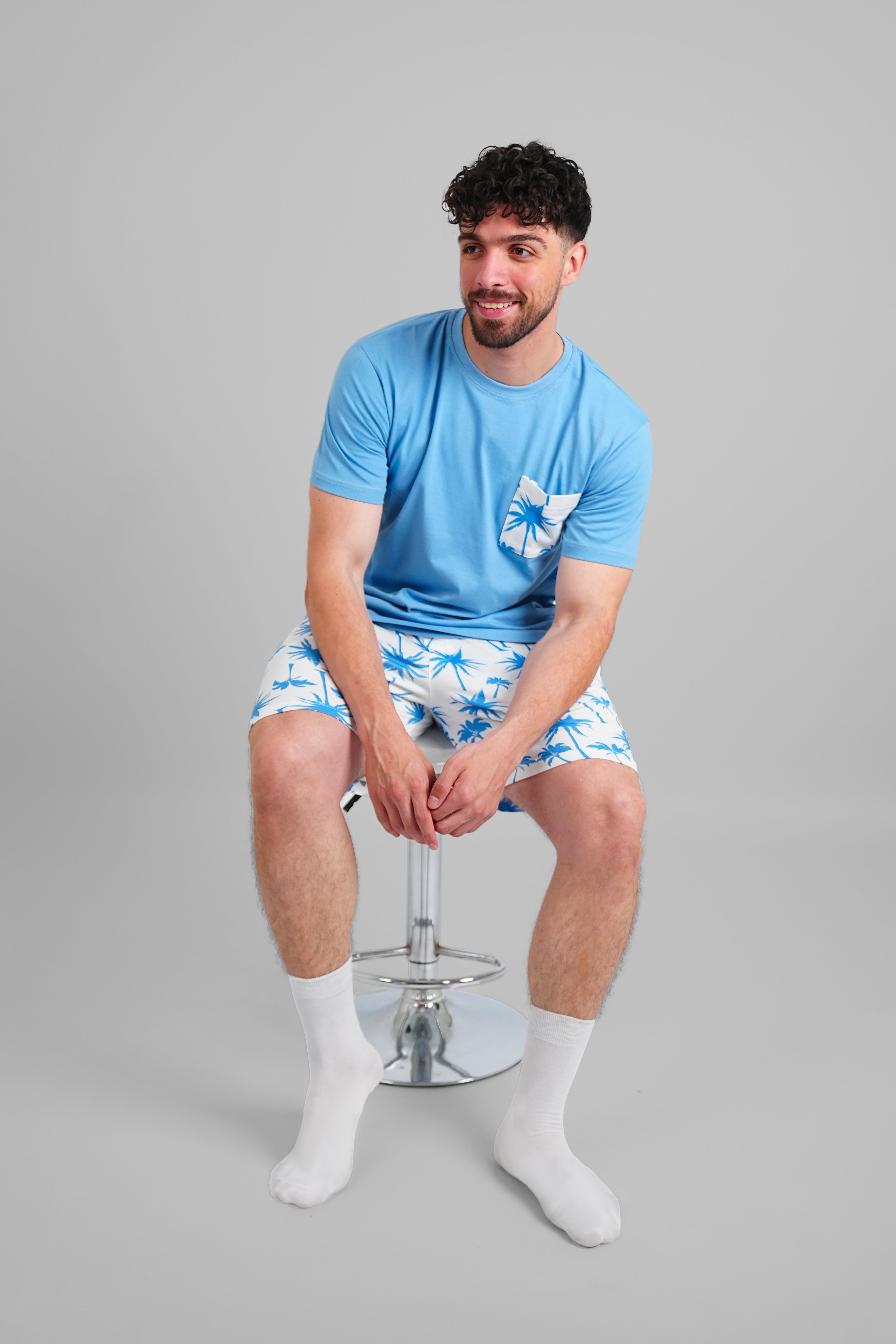 Palm Trees Printed PJs