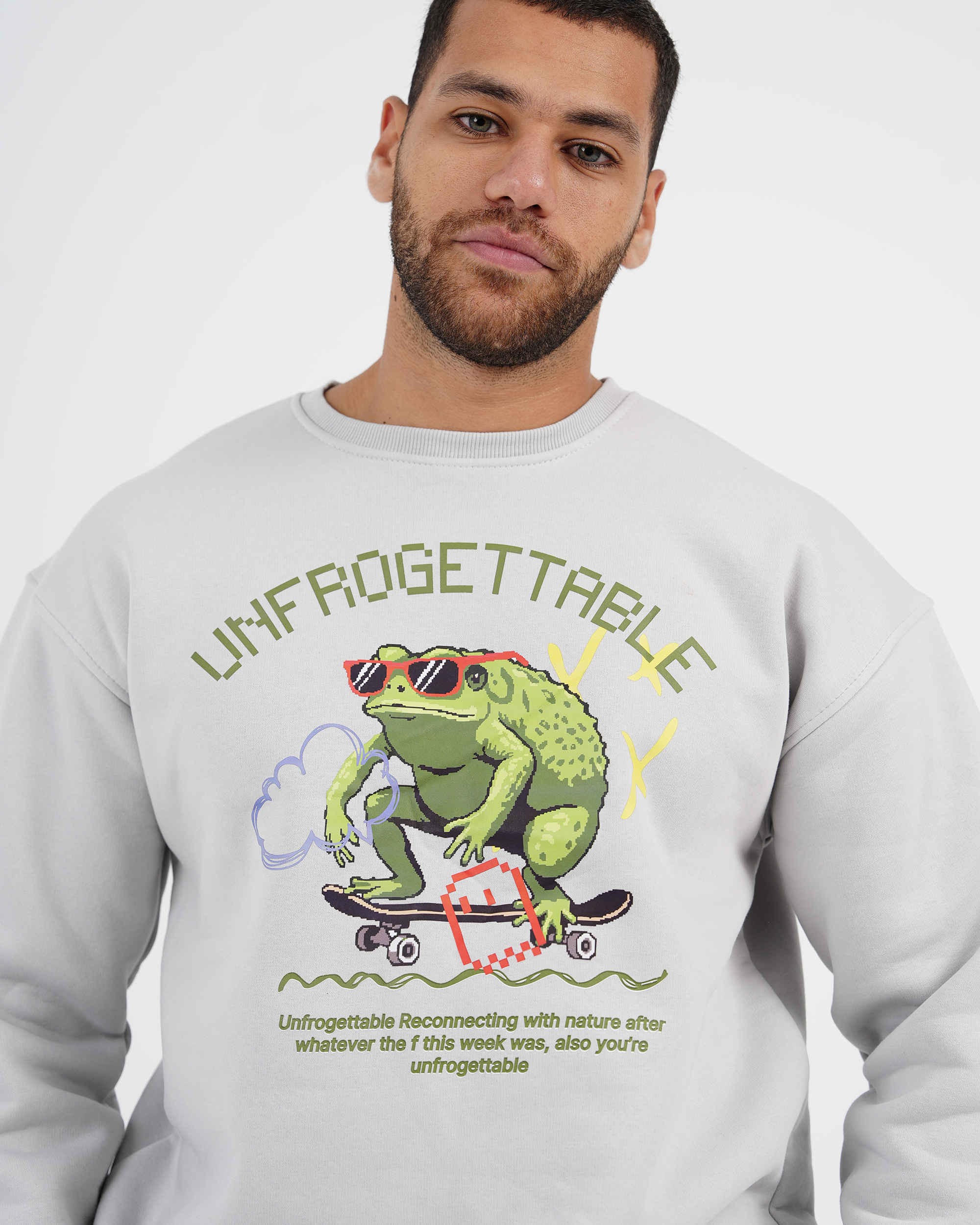 Skater Frog Printed PJs
