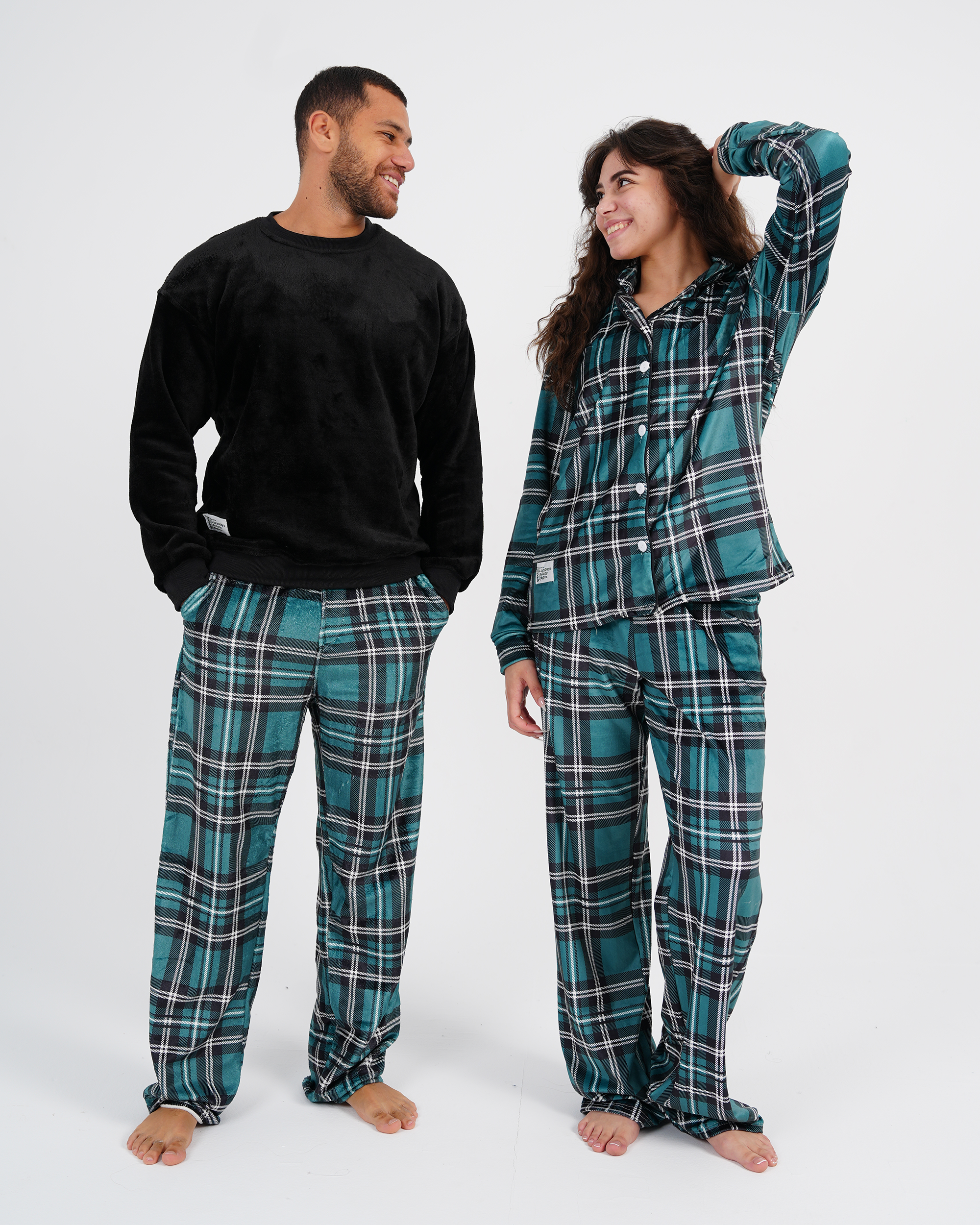 Forest Night Plaid PJs