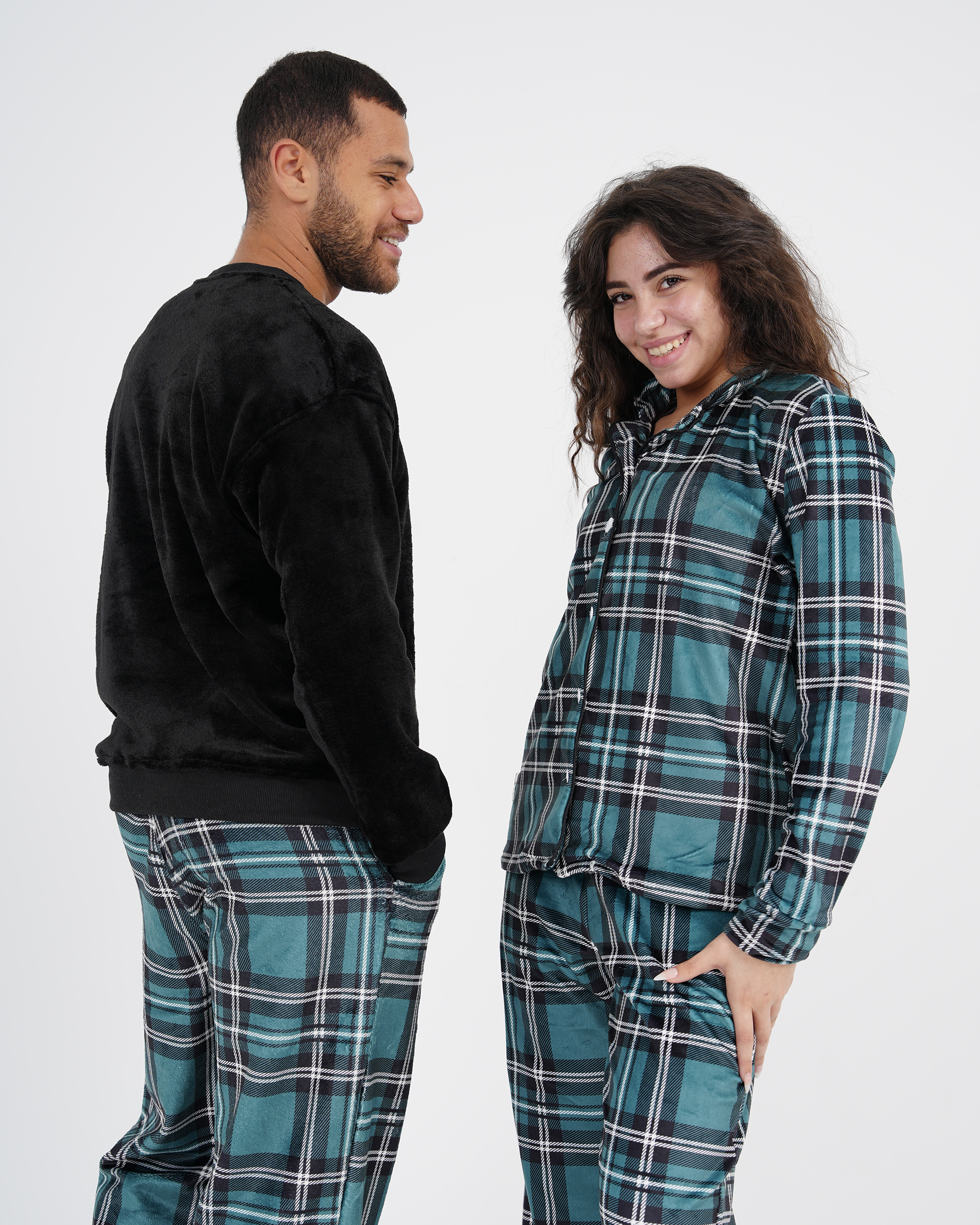 Forest Night Plaid PJs