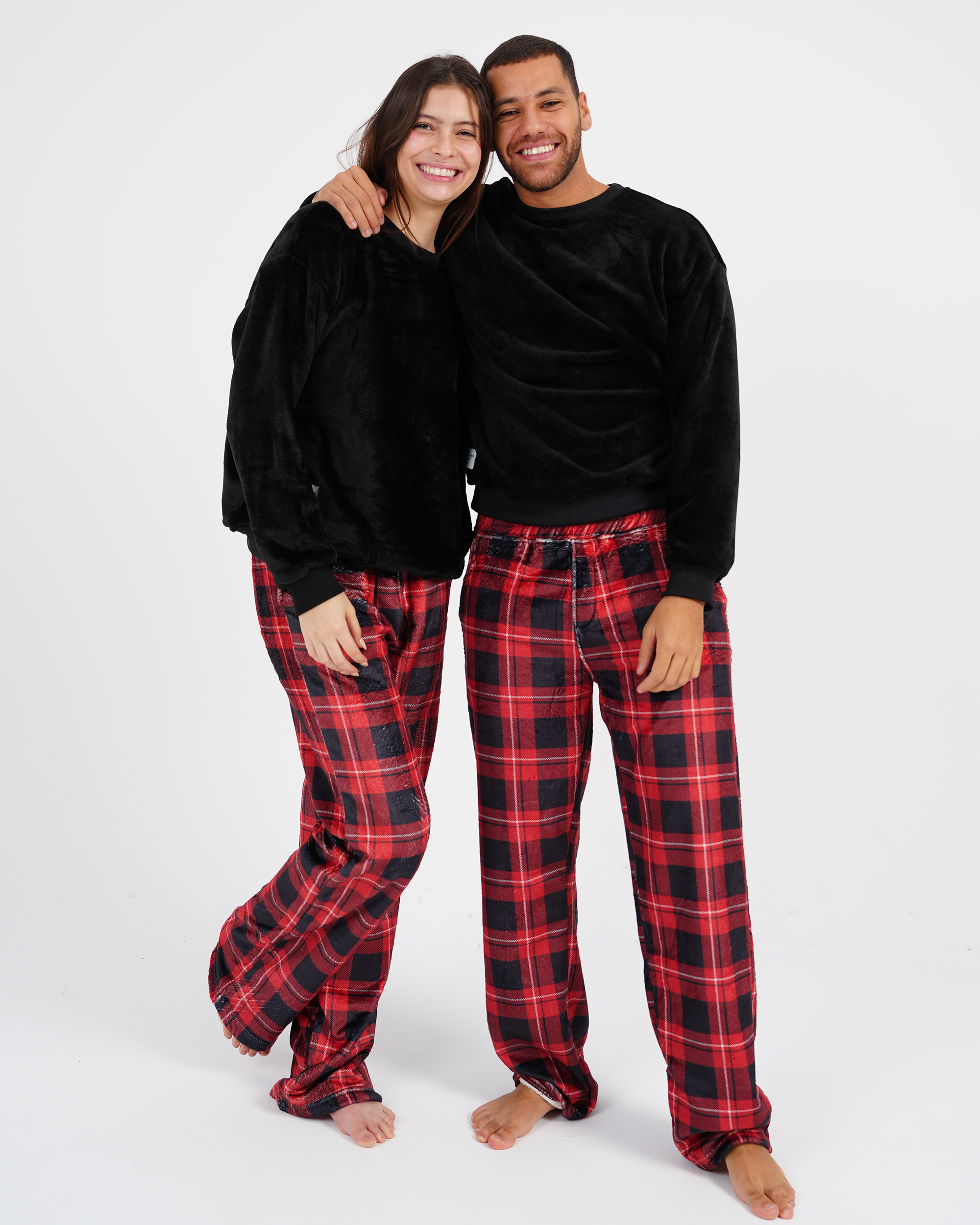 Holiday Vibes Plaid PJs