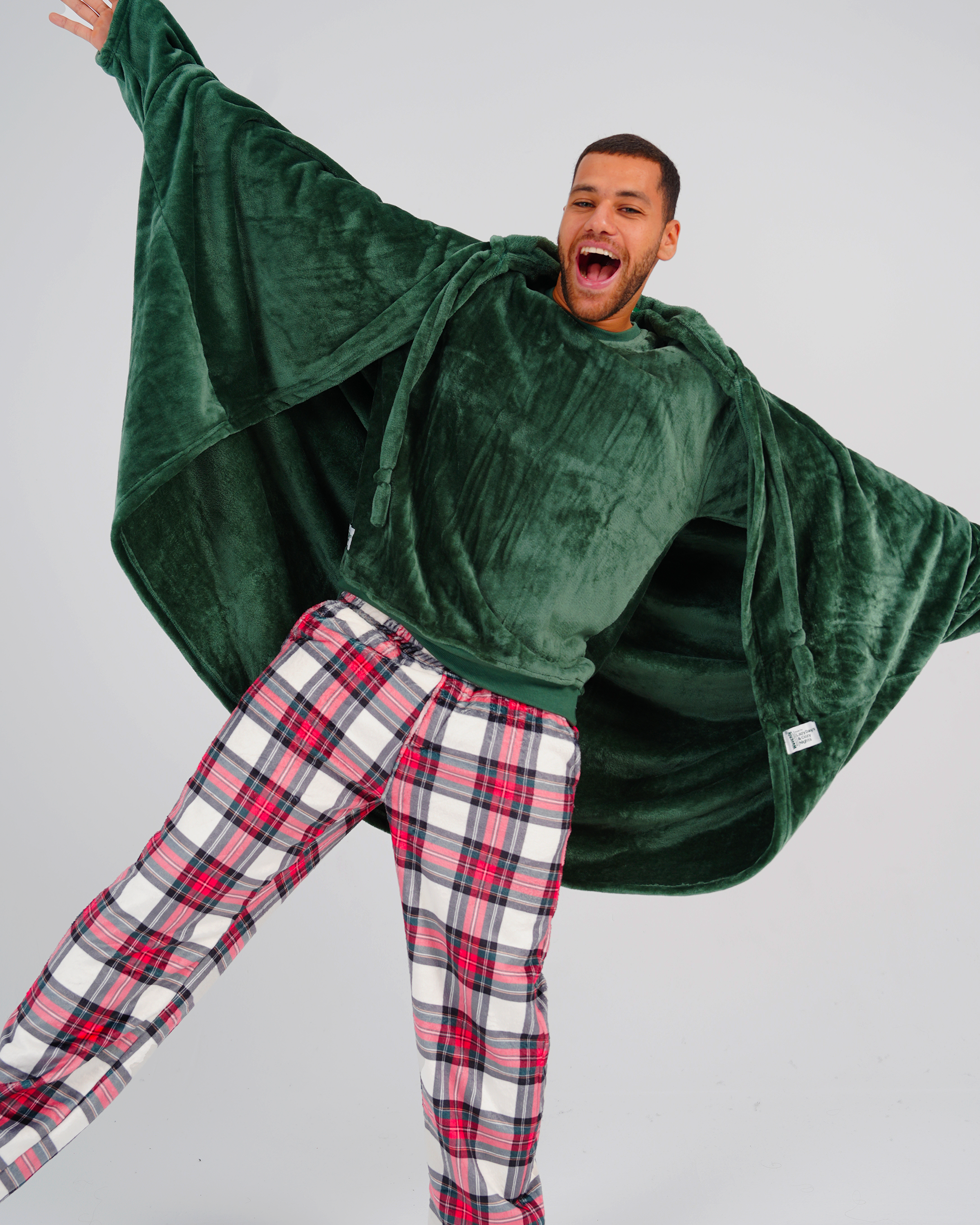 Winter Green Snuggle Blanket