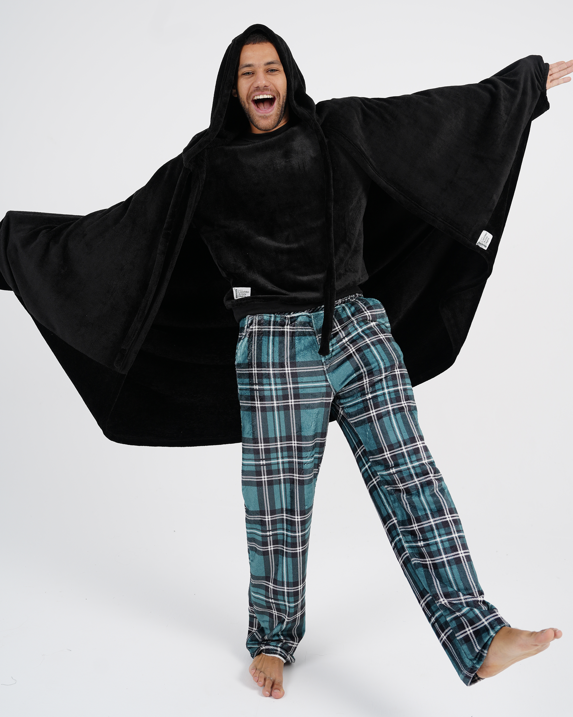 Midnight Black Snuggle Blanket