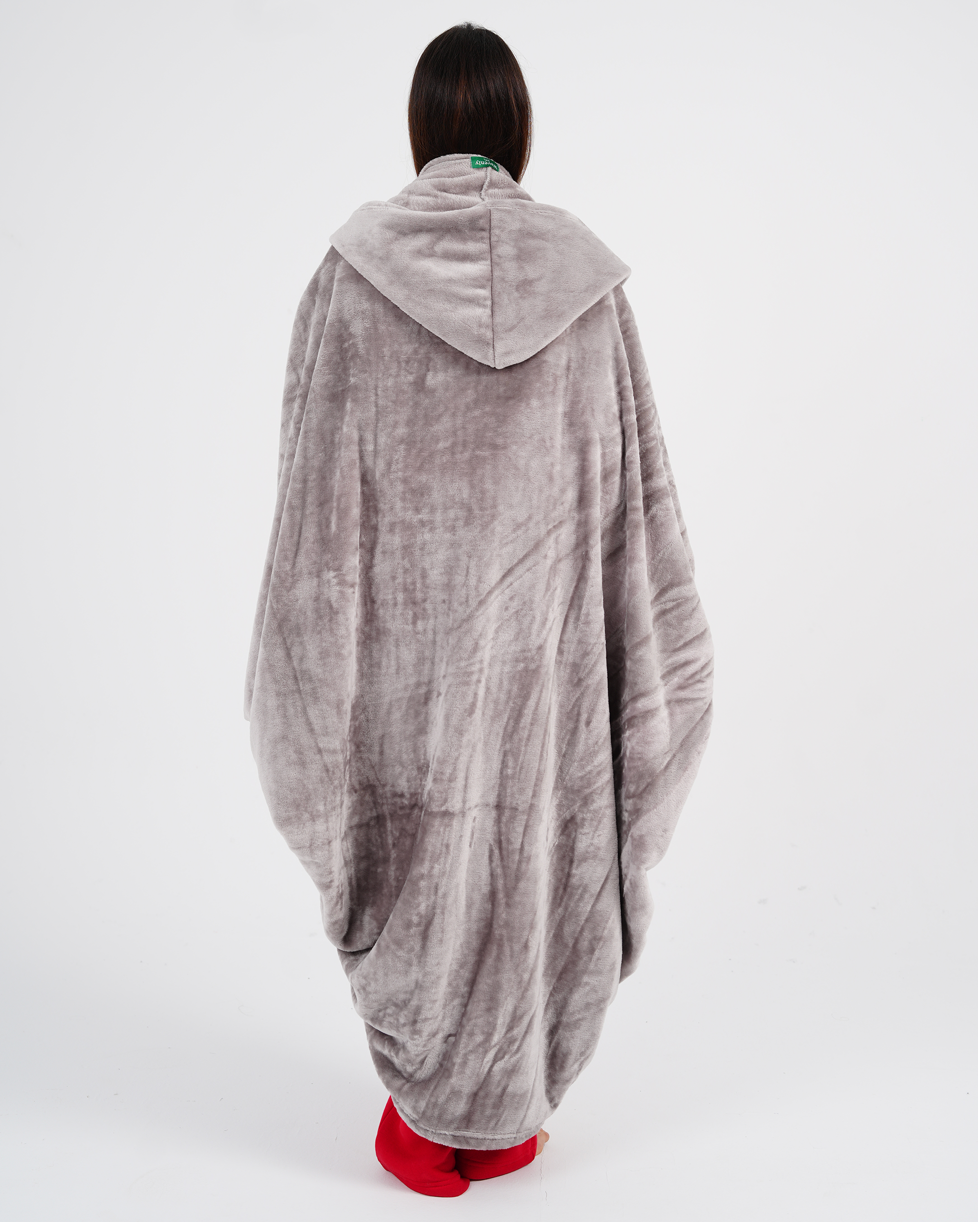 Warm Grey Snuggle Blanket